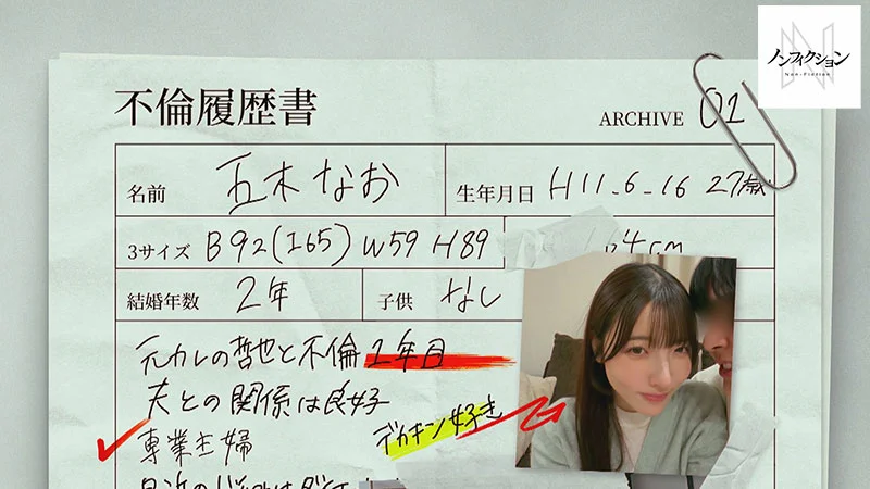 从没见过妻子露出这种表情：那晚射出的精液比平时浓了好几倍——练马区居民Nao（24岁）结婚第二年的真实出轨记录