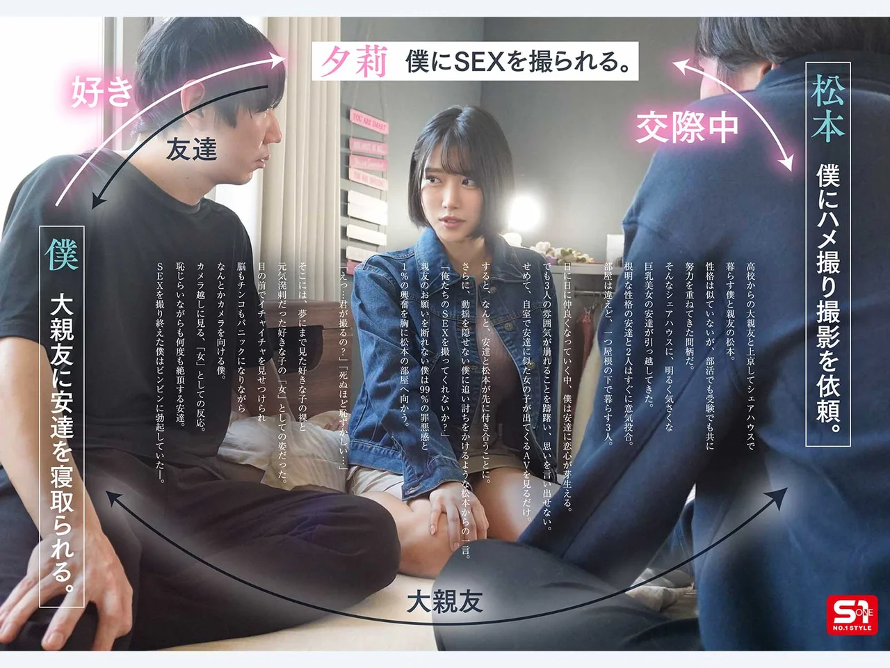 深爱的女人和挚友交往，他还让我替两人拍做爱，而我却硬到人生巅峰